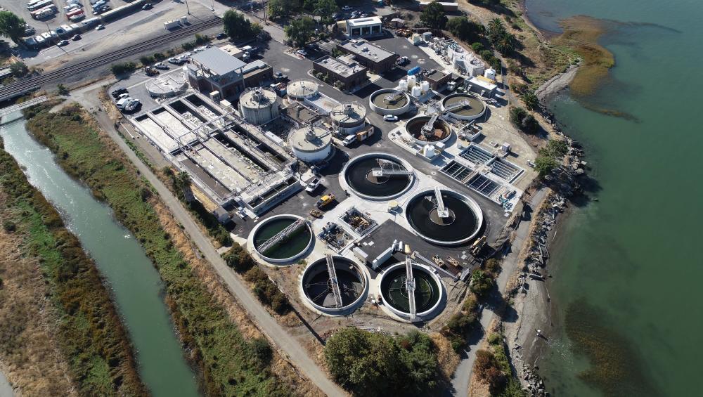 waste water treatment plant